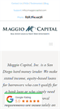 Mobile Screenshot of maggiocapital.com